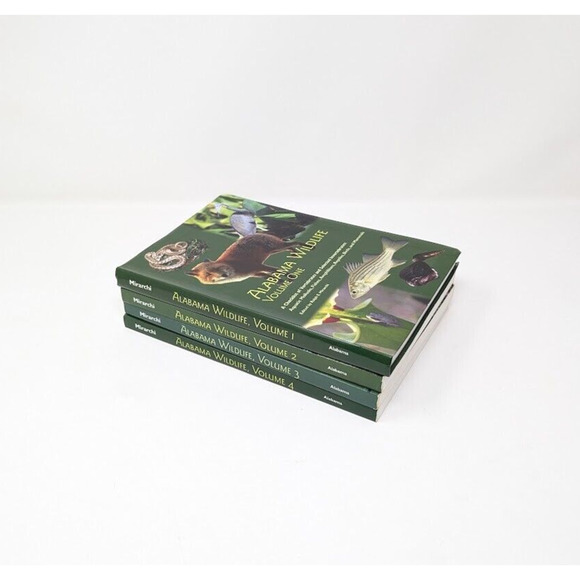 4 Volume Alabama Wildlife Complete Set, Ralph E. Mirarchi Color Photo Reference‎ - Picture 1 of 7